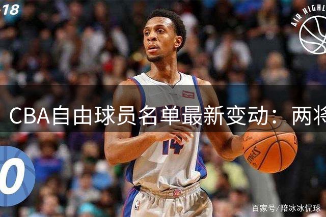 CBA自由球员名单最新变动：两将新入列六人已获官宣